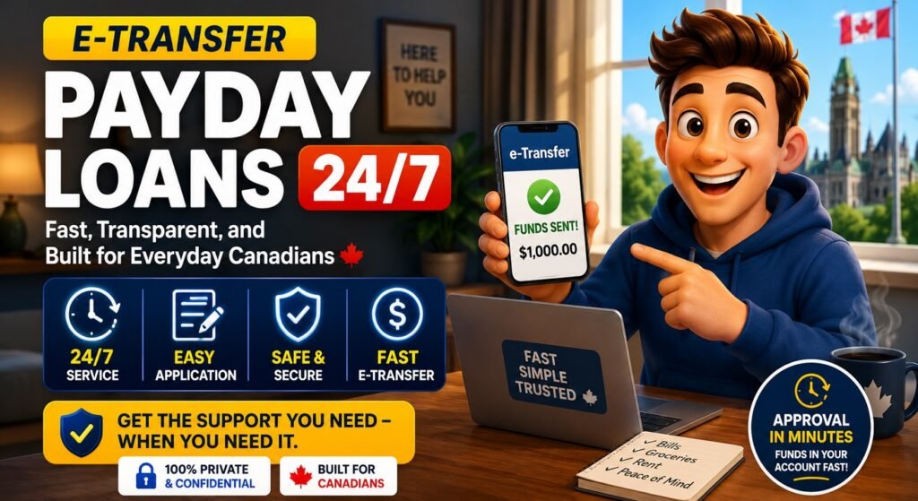 E-Transfer Payday Loans 247 ODSP